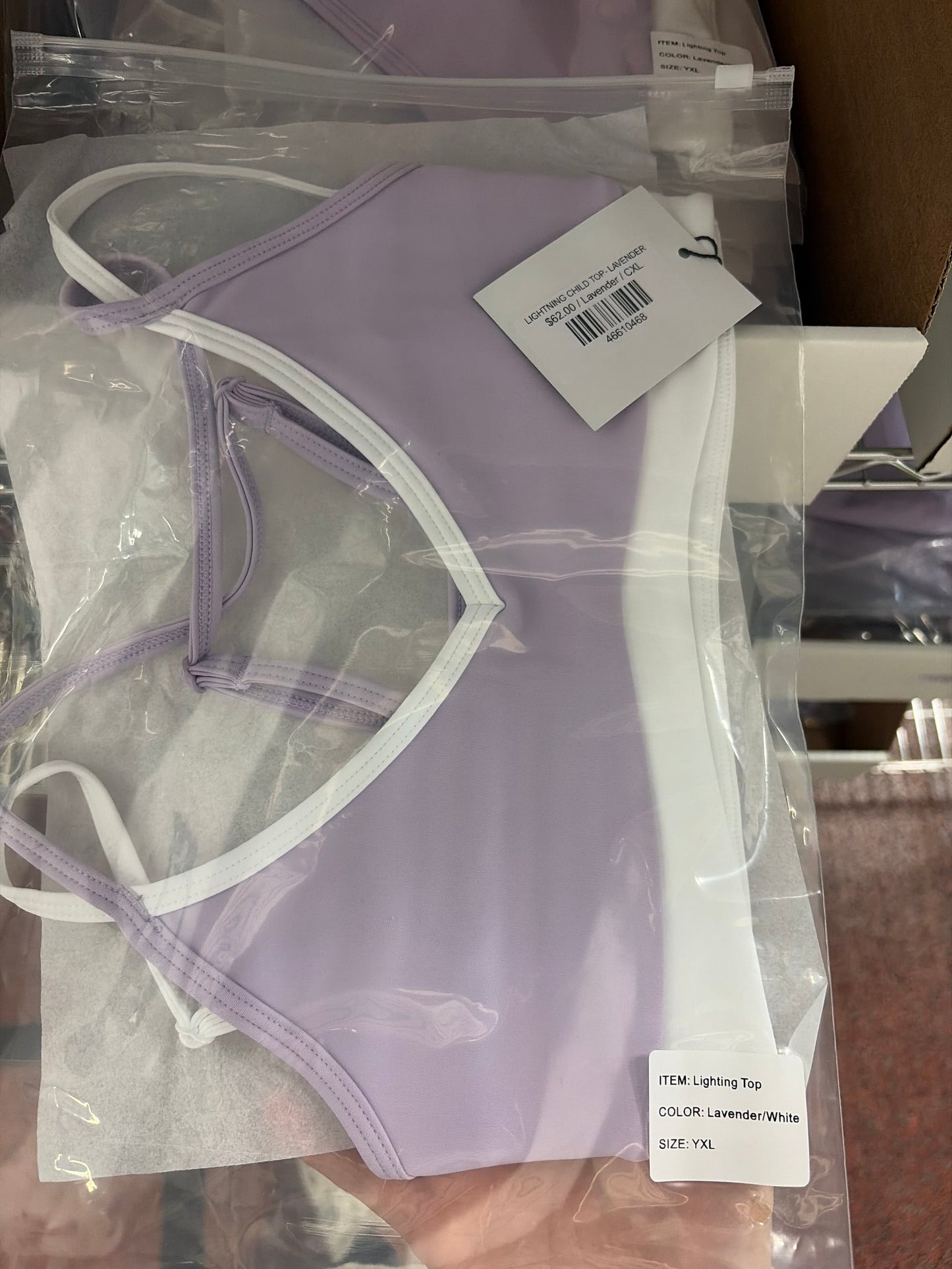 LIGHTNING LAVENDAR TOP
