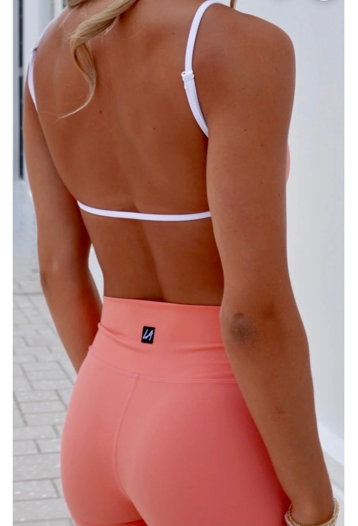 APRIL PEACH BABE TOP