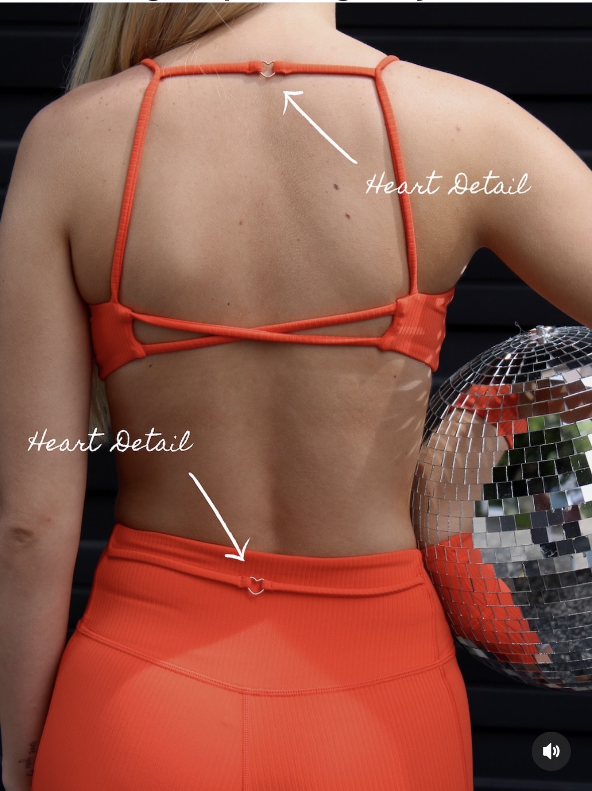 ERA HEART ORANGE TOP