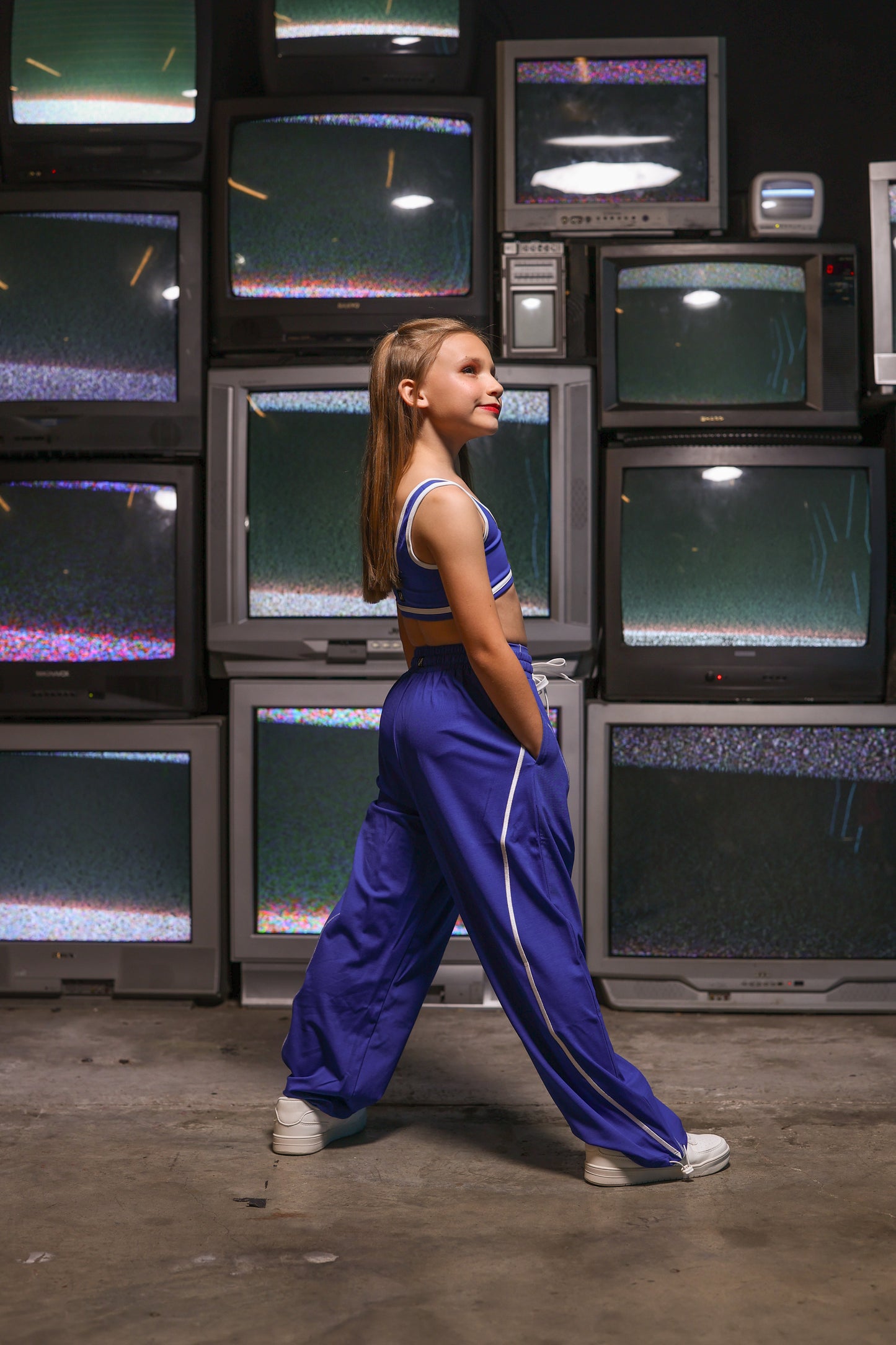 VARSITY BLUE TRACK PANT BY LA DANCE DESIGNS 2025