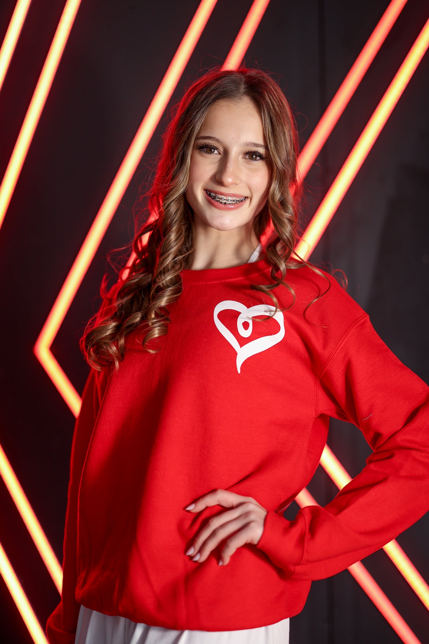 I LOVE POWER INTENSIVES VALENTINE SWEATSHIRT