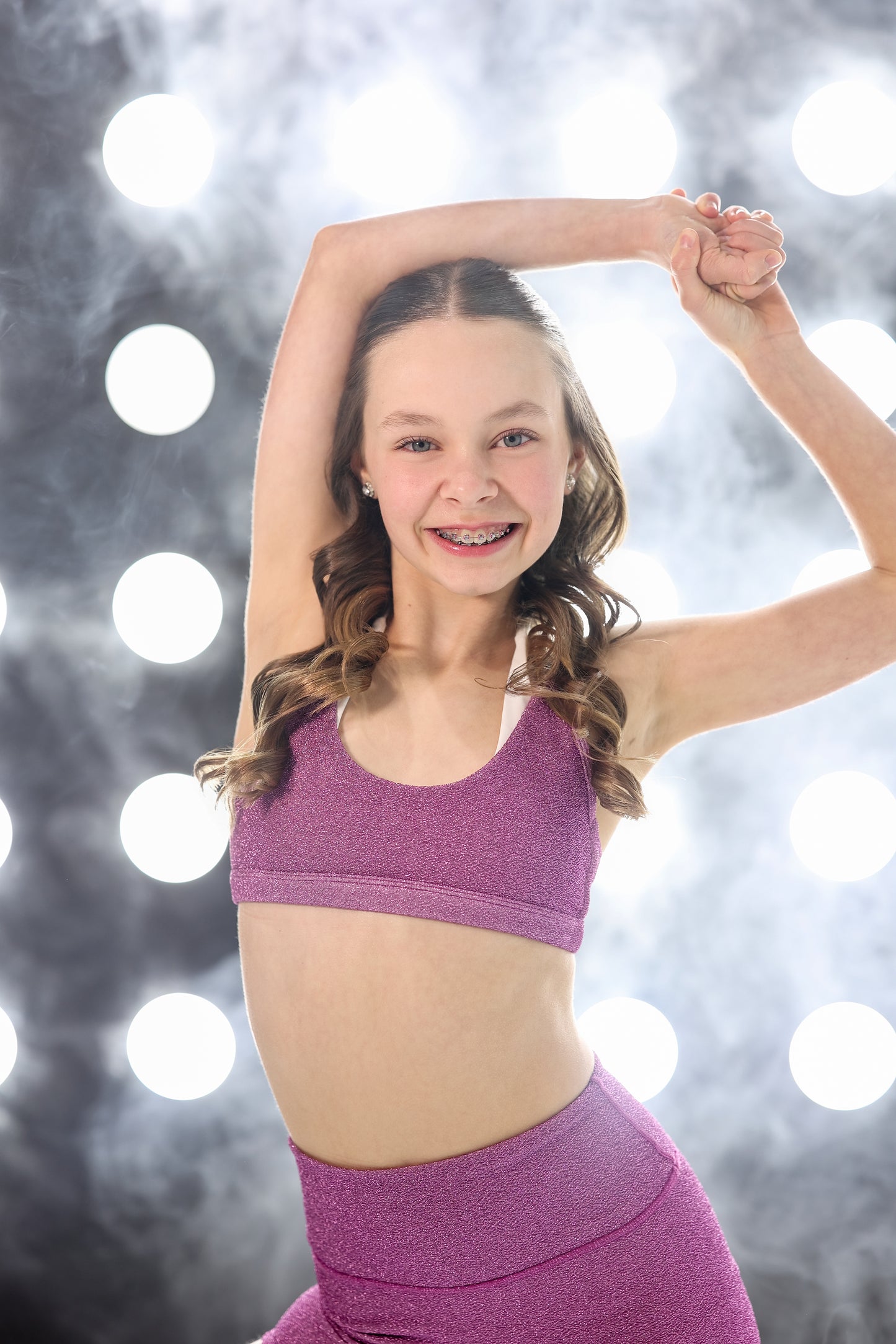 LIMITED EDITION SHIMMER DOUBLE LAYER TOP