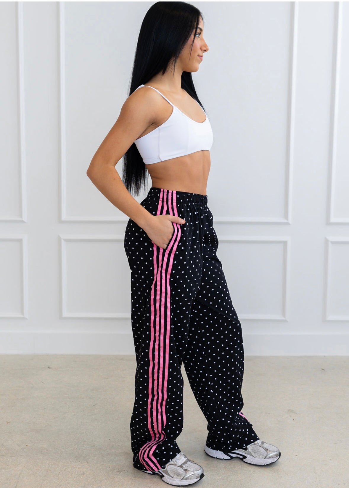 SWIFT TRACK PANT - POLKA DOT/ STRIPED