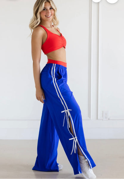 BOSS BOW PANTS IN EXTREME BLUE