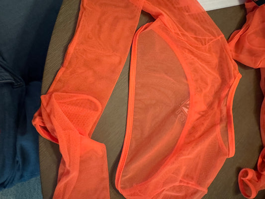 HAYDEN SHRUG NEON ORANGE
