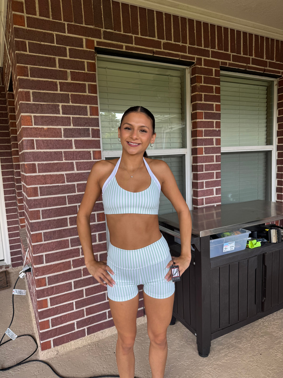 KIKI HALTER TOP KEY LIME