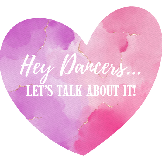 HEY DANCERS...LET'S TALK ABOUT IT! T-SHIRTS