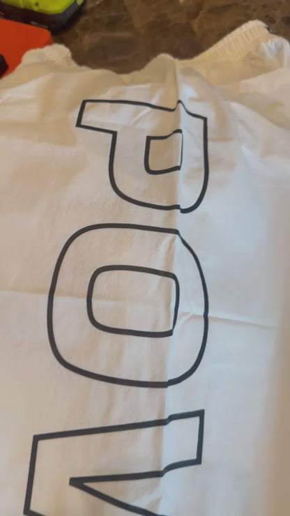 LIMITED EDITION POWER WHITE PANTS